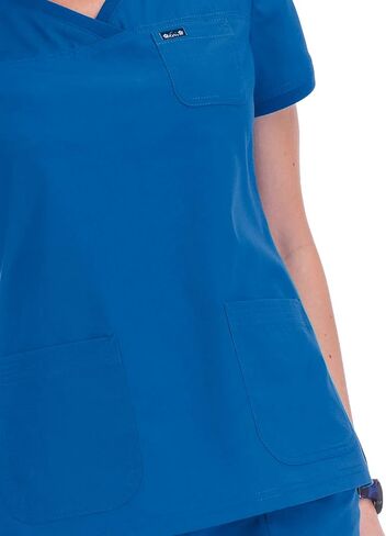 بلوزة نسائية من koi Classics 247 Nicole Scrub Top, أسود in Saudi Arabia
