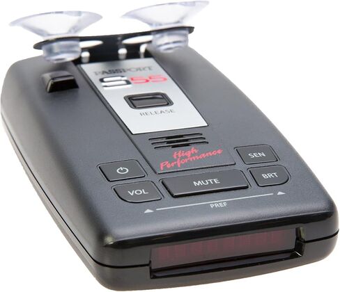 Escort Passport S55 رادار احترافي عالي الأداء وكاشف ليزر مع Dsp (شاشة حمراء عالية الكثافة) (متجدد) in Saudi Arabia