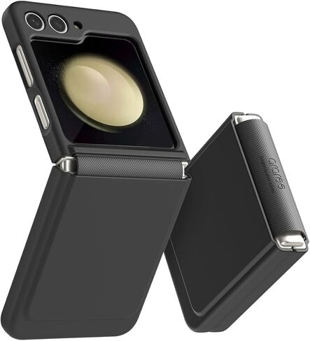araree Aero Flex for Galaxy Z Flip 5 Case with Hinge Protection, Slim Protective Cover (PC) with Hinge Protector (TPU), Compatible with Galaxy Z Flip 5 5G (Black, Z Flip 5) in Kuwait
