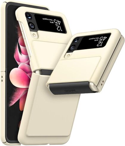 حافظة Araree Aero Flex لهاتف Galaxy Z Flip 5 مع حماية مفصلية، غطاء واقي نحيف (PC) مع واقي مفصلي (TPU)، متوافق مع Galaxy Z Flip 5 5G (أسود، Z Flip 5) in Kuwait