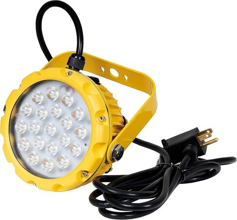 Vergo Industrial 30 Watt Loading Dock Light - IP65 Waterproof 3500 Lumens LED Dock Light with 180 Degree Rotatable Lamp Head, Ideal for Indoor & Outdoor Security, Containers, Warehouses (1 Pack) in Saudi Arabia