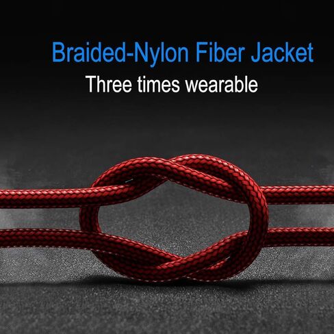 AkoaDa USB C Cable, 3-Pack (10ft+6.6ft+3.3ft) 3.1A USB A to USB-C Fast Charger Cord Compatible with iPhone 16 15 Pro Max Samsung Galaxy S24 S23 S22 S20 Note S21 S20 Plus iPad 10 Air 5 4 Mini 6 LG Moto in Kuwait