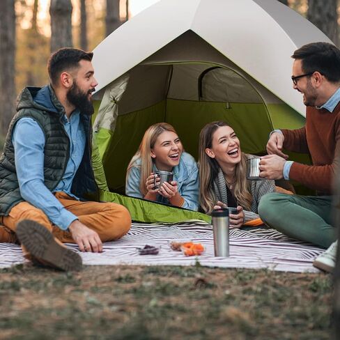 2/4-Person Family Dome Tent with Removable Rain-Fly, Easy Set Up Portable Camping Tent for Backpacking Hiking Backyard Outdoor, Green/Blue/2-person/4-person in Saudi Arabia