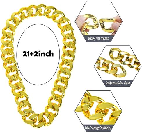 مجموعة أزياء الكلاب، قبعة شعر مستعار هيب هوب وطوق ذهبي للكلاب، أزياء للكلاب قابلة للتعديل، إكسسوارات تنكرية رائعة للحيوانات الأليفة المتوسطة والكبيرة، وحفلات أعياد الميلاد، والحياة اليومية in Kuwait