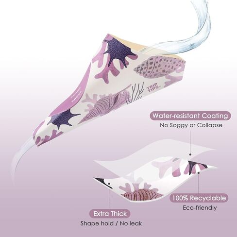 TRIPTIPS Female Urinal Disposable Female Urination Device Urinal for Women Foldable Pee Funnel for Women Waterproof Paper Stand and Pee Cup for Public Toilets, Traveling (Pack of 12) in Kuwait