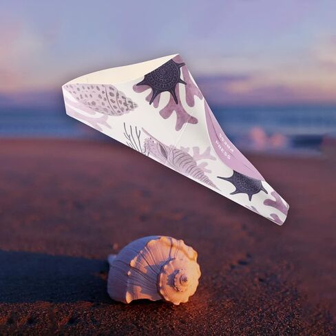 TRIPTIPS Female Urinal Disposable Female Urination Device Urinal for Women Foldable Pee Funnel for Women Waterproof Paper Stand and Pee Cup for Public Toilets, Traveling (Pack of 12) in Kuwait