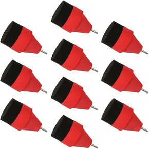 Eyourlife Foam Arrow Tips 10 Pack Archery Arrowhead Practice Tips for Arrows Soft Sponge Arrow Heads Game Broadheads Tips for Archery Combat Game CS Shooting Outdoor Camping