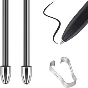 CoBak Pen Tips for Remarkable 2 Paper Tablet Marker Plus Stylus - Durable Titanium Alloy Metal Replacement Pen Tips/Nibs, with 4096 Pressure Sensitivity and Tilt Support (2 Pack)