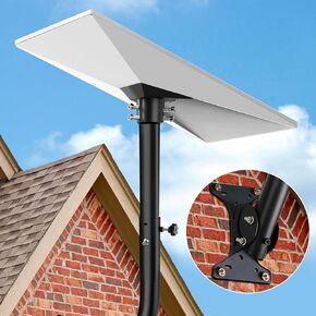 Gen 3 Mount,Starlink Pole Mount,Starlink Mounting Kit,Starlink Roof Mount,Starlink Wall Mount,Compatible with Starlink Standard Dish,Accessories for Starlink Gen 3 Pipe Adapter