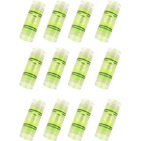 ZSHJGJR Archery Bow Sight Bubble Level Transparent Column Bubble Level Mounting String Level for Archery Replacement Accessories 12/24 pcs