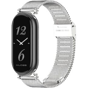MIJOBS Strap for Xiaomi Mi Band 8 /Mi Band 9 Breathable Replacement Strap for Mi Fit Band 9/8 SmartWatch Straps Wristband Bracelet for Women Men