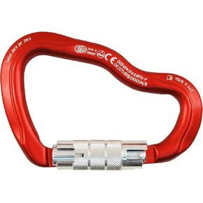 Kong Italy - Ferrata Carabiner Twist Lock - Red