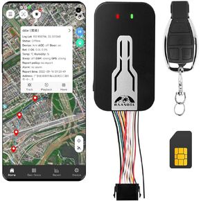 BN-303G 2G/Bluetooth GPS Tracker for Vehicles Fuel Car Tracker Device Truck Motorcycle Hidden Locator with a SIM Card