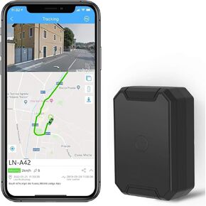 GPS Tracker for Vehicles 4G Magnetic, Mini Anti-Theft Car Locator Device Hidden Long Standby for Motorcycle Bike Luggage Live Tracking, Multiple Alarms, IP67 Waterproof, Discreet Security Solution