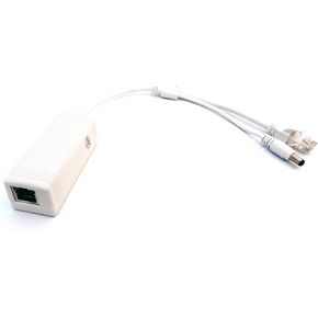 مقسم/محول PoE 12 فولت (IEEE 802.3af، 10/100M، أبيض) in Kuwait