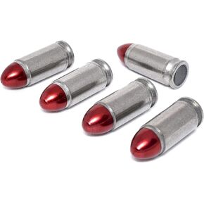 Steelworx 9mm Stainless Steel Snap Caps/Dry Fire Training Rounds