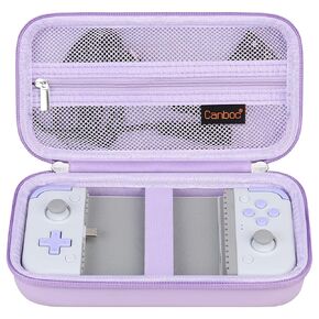 حقيبة حمل Canboc لجهاز التحكم في الألعاب المحمولة GameSir X2s Type-C، كابل مناسب للجيب الشبكي بسحاب، أرجواني (الجراب فقط)