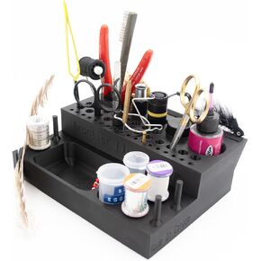 Fly Tying Tool Kit Caddy Desktop Organizer