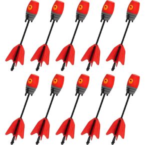 Zing Zonic Whistling Arrow Refill Pack - Includes 10 Zonic Whistling Arrows, Compatible HyperStrike Bow, Firetek Bow, Z-Tek Bow, Z-Curve Bow and Z-Bow (Green)