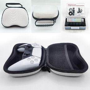 ZHI-NYLLDJS Controller Case for PS5/4,For Xbox Controller,Compatible with Switch Pro Controllers Case(Assist Motion Rings&Thumb Grip Caps) S01