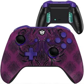 HEXGAMING ULTRA ONE Wireless Controller for Xbox Series X & S,and for Windows 7/8/10-4 Back Buttons - Hair Triggers - Interchangeable Thumbsticks - 6 Profiles - Laughing Clown - No battery included