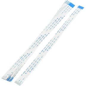 uxcell 10 Pcs 200mm 1.0mm Pitch B Type FFC FPC Cable FFC Flexible Flat Ribbon Cable (10 PIN)