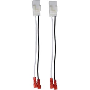 2 Pack 72-6514 Speaker Wire Harness Adapter Plug Compatible with Jeep Wrangler Chrysler Town & Country Speaker Harness Adapter Dodge Dakota Front Rear Door Speaker Wiring Harness Adapter