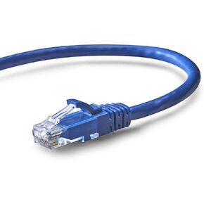 NavePoint Patch Cable, CAT5e, 24AWG/7 * 0.18 MM, 25 Ft, Blue