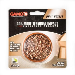 Gamo PBA BULLET .22CAL QTY100 BLISTER 632272154 Pellets .22