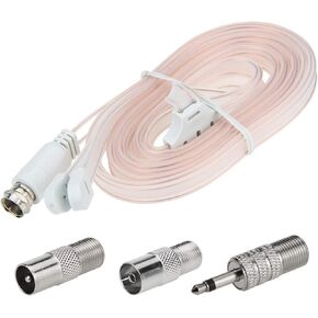 for Bose Wave, Ancable 75 Ohm F Type Male with Coax Adapter Compatible with Yamaha Pioneer Onkyo Indoor Home Stereo Receiver Audio Home Theater Receiver
