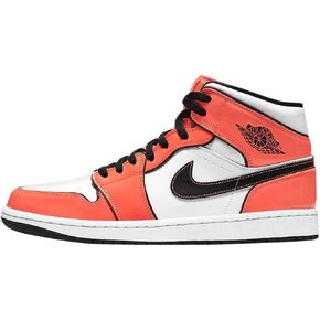 Nike Air Jordan 1 Mid Men's Shoes White/Gym Red-Black DQ8426-106 7