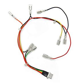 2pcs Arcade Harness 4.8mm (.187") Microswitch Terminals 2 Pin 8-Pin to 5-pin Conversion Harness Wires for Jamma MAME Bartop Cabinet Machines