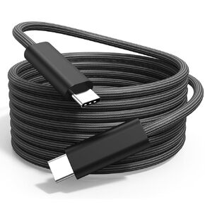 USB-C for Thunderbolt 4 Cable, 6 FT 40Gbps USB 4 Cable with 240W Charging, Dual 4K Supports 8K@60Hz USB C Cable Compatible with iPhone 15 Pro/15 Pro Max eGPU, SSD, Surface Pro, MacBook Pro