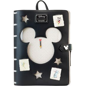 Loungefly Disney100th Anniversary Sketchbook Pin Trader Backpack