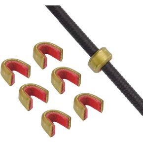 Archery Bow String Nocking Points Strings Nock Set Brass Buckle Clip Knocks (6 pcs/lot)