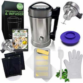 Decarboxylator and Infuser Machine, Magic Herb Butter Machine, Herb Oil Infuser Machine, Butter Churner Electric, Gummy Maker Machine & More - Ediwhip & EdiPack