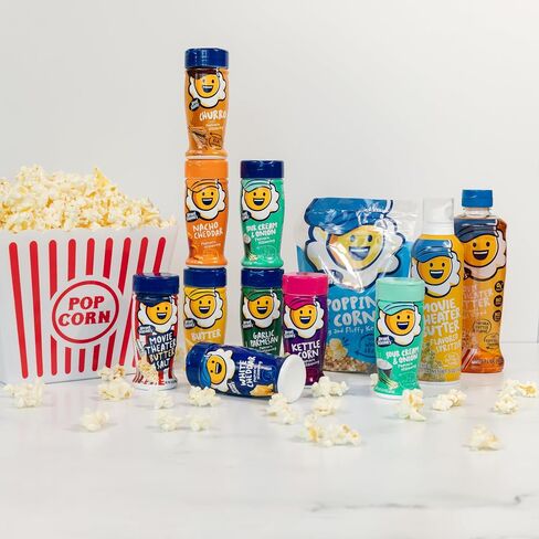 Kernel Season's Popcorn Seasoning Mini Jars Variety Pack, 0.9 Ounce (Pack of 8) in Saudi Arabia