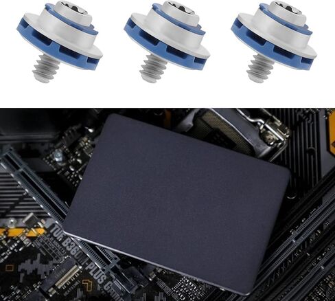12 قطعة من مسامير تثبيت القرص الصلب HP 3.5 بوصة HDD DC5800 DC7800 DC7900 6005 6200 6300 Z200 6000 8000 8100 8200 براغي كتم الصوت العازلة in Saudi Arabia