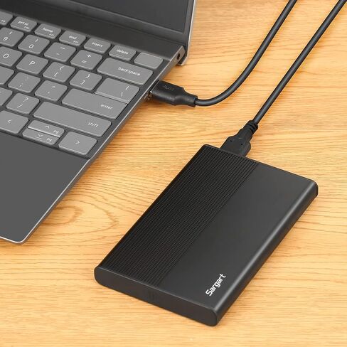 320GB Portable External Hard Drive USB3.0 Mobile HDD Storage for PC, Mac, Desktop, Laptop, Mac, Chromebook, Xbox One, Xbox 360, PS4 (Grey) in Saudi Arabia