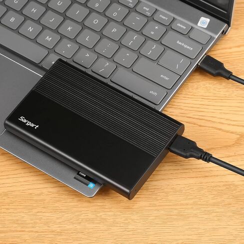 320GB Portable External Hard Drive USB3.0 Mobile HDD Storage for PC, Mac, Desktop, Laptop, Mac, Chromebook, Xbox One, Xbox 360, PS4 (Grey) in Saudi Arabia