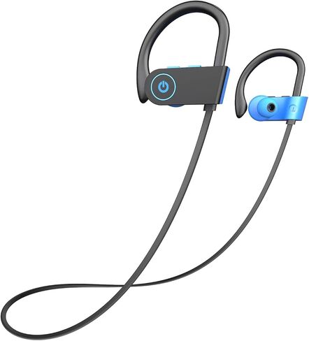 Boean Bluetooth Headphones Wireless Earbuds Bluetooth 5.3 Running Headphones IPX7 Waterproof Earphones with 16 Hrs Playtime Stereo Sound Isolation Headsets for Workout Gym in Kuwait