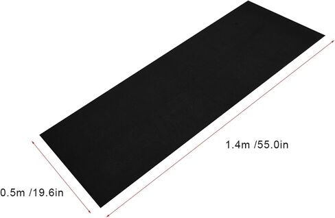 Stereo Audio Speaker Mesh Grill Cloth, Dustproof Protective Cover, 1.4m x 0.5m, for Large Sound Box, Stage Sound Box, KTV Box, etc (Black) in Saudi Arabia