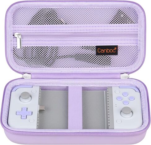 حقيبة حمل Canboc لجهاز التحكم في الألعاب المحمولة GameSir X2s Type-C، كابل مناسب للجيب الشبكي بسحاب، أرجواني (الجراب فقط) in Saudi Arabia