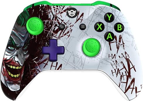 HEXGAMING ULTRA ONE Wireless Controller for Xbox Series X & S,and for Windows 7/8/10-4 Back Buttons - Hair Triggers - Interchangeable Thumbsticks - 6 Profiles - Laughing Clown - No battery included in Kuwait