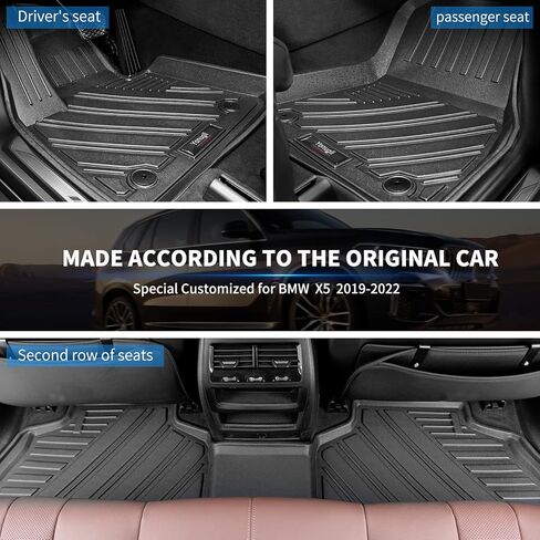 حصائر مطاطية مناسبة لجميع الأحوال الجوية متوافقة مع 2021 2022 2023 2024 Ford Bronco ذات 4 أبواب، سجادة أرضية بطانة البضائع الخلفية، سجادة مسند الظهر، مجموعة كاملة من ملحقات برونكو، سجادة حماية مقاومة للماء باللون الأسود in Kuwait