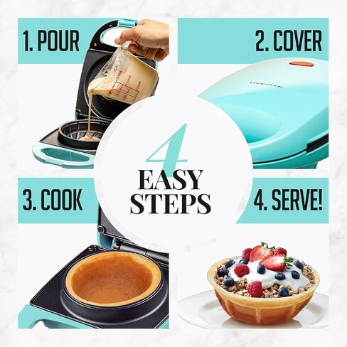 OVENTE Belgian Waffle Maker with Non-Stick Plates, 180° Rotating Function and Cool Touch Handle for Easy Single Flip, Perfect for Cooking 7" Classic Waffles for Breakfast or Snacks, Black WMF1440BR in Saudi Arabia
