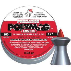1010-01 Short Air Gun Pellets .177 Cal, 8 Grains, 200ct