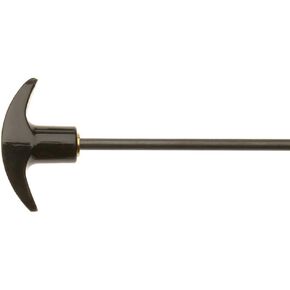 KleenBore OP106 Classic One-Piece 6.5-Inch Stainless Steel 0.22-0.45 Caliber Handgun Cleaning Rod,Black