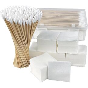 Gun Cleaning Kits for All Guns - Lint-Free Gun Cleaning Patches for Firearms - 6 Inch Long Cotton Swab - Highly Absorbent Gun Cleaning Cloth for Comprehensive Firearm Maintenance