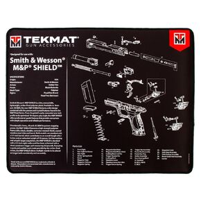 Tekmat 20" X 15" Ultra Handgun MAT/Smith & Wesson M&P Shield